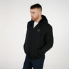 T.O. Collection Adult's Fully Lined Black X Style Hoodie with thumb hole -Black