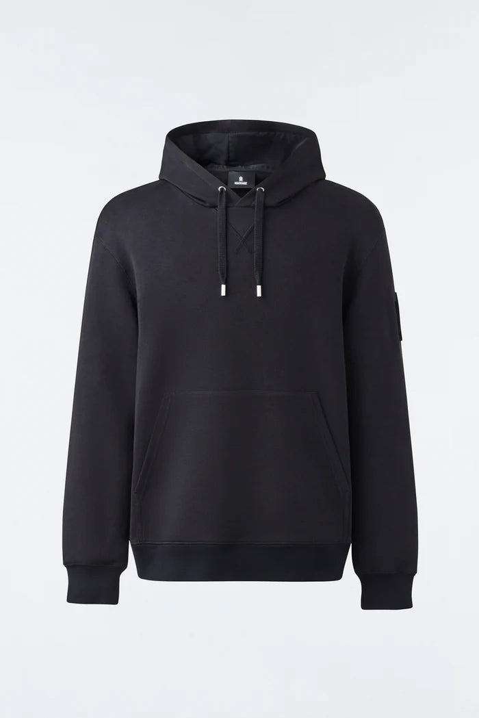 トップス MACKAGE KRYSTOS(UNISEX) Krystos, double-face jersey zip-up hoodie | Mackage® US