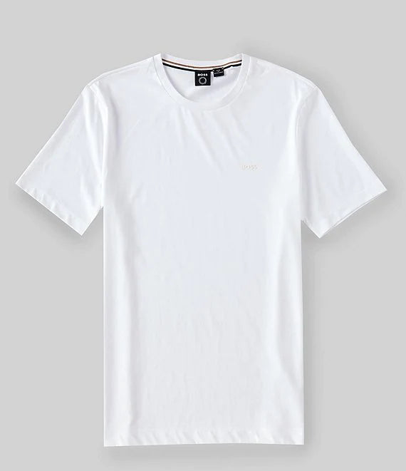 Tシャツ・カットソー HUGO BOSS 'Thompson 04' T-shirt White Men's Hugo Boss Thompson T-shirt - White – The His Place