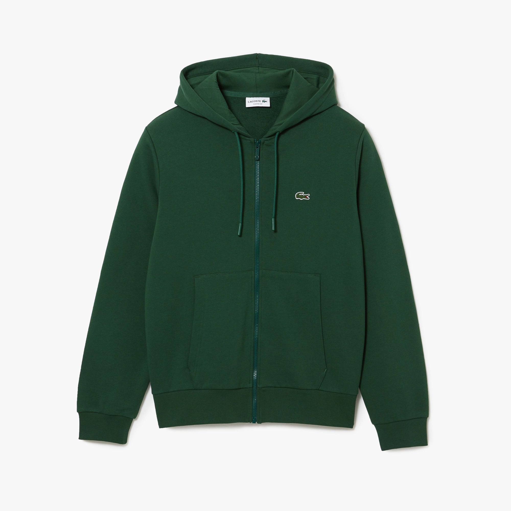 Men s Lacoste Zipup Sweatshirt Green The His Place