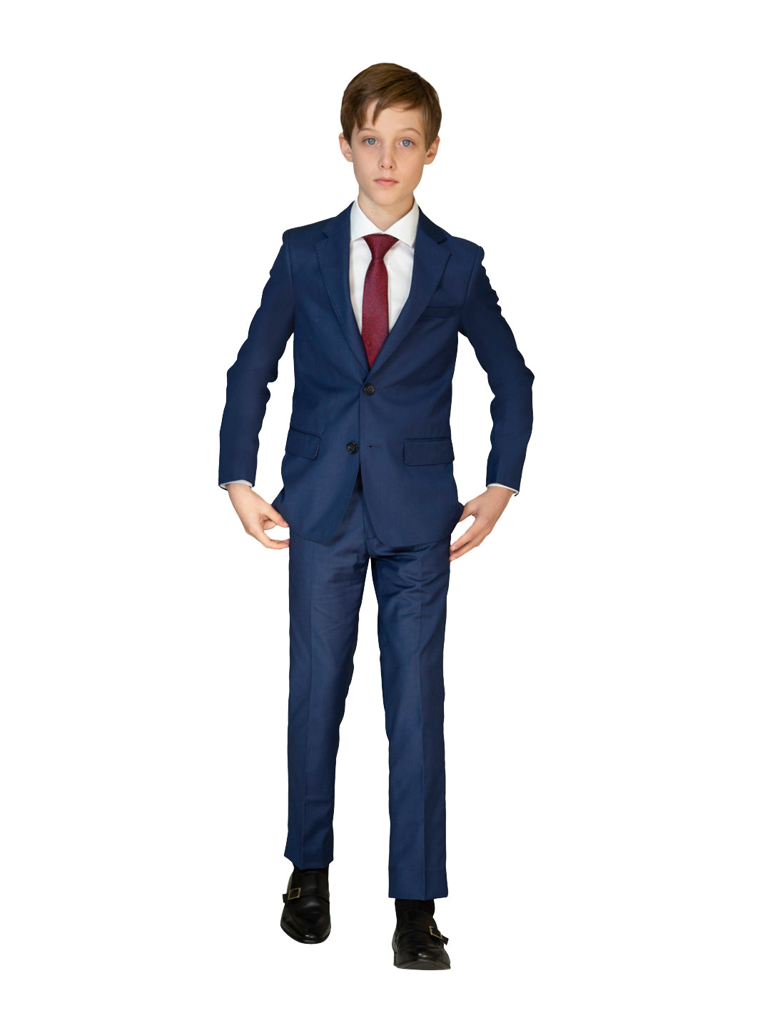 Cobalt blue boys suit hotsell