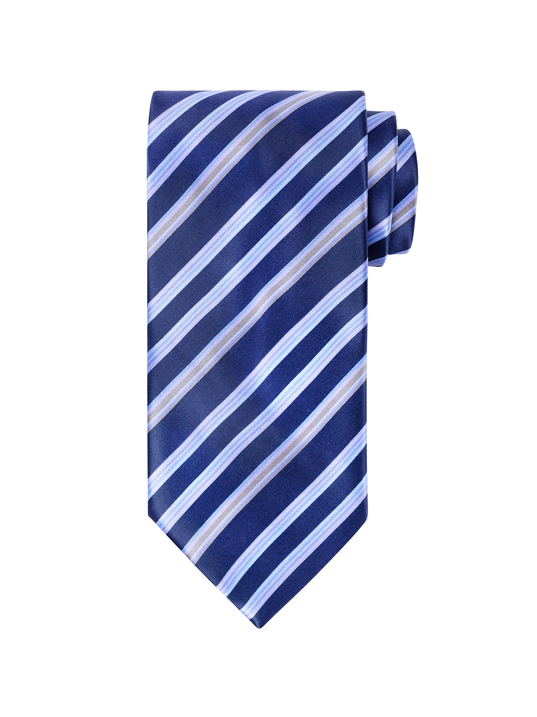 Men's Stefano Ricci Stripe Tie - Blue