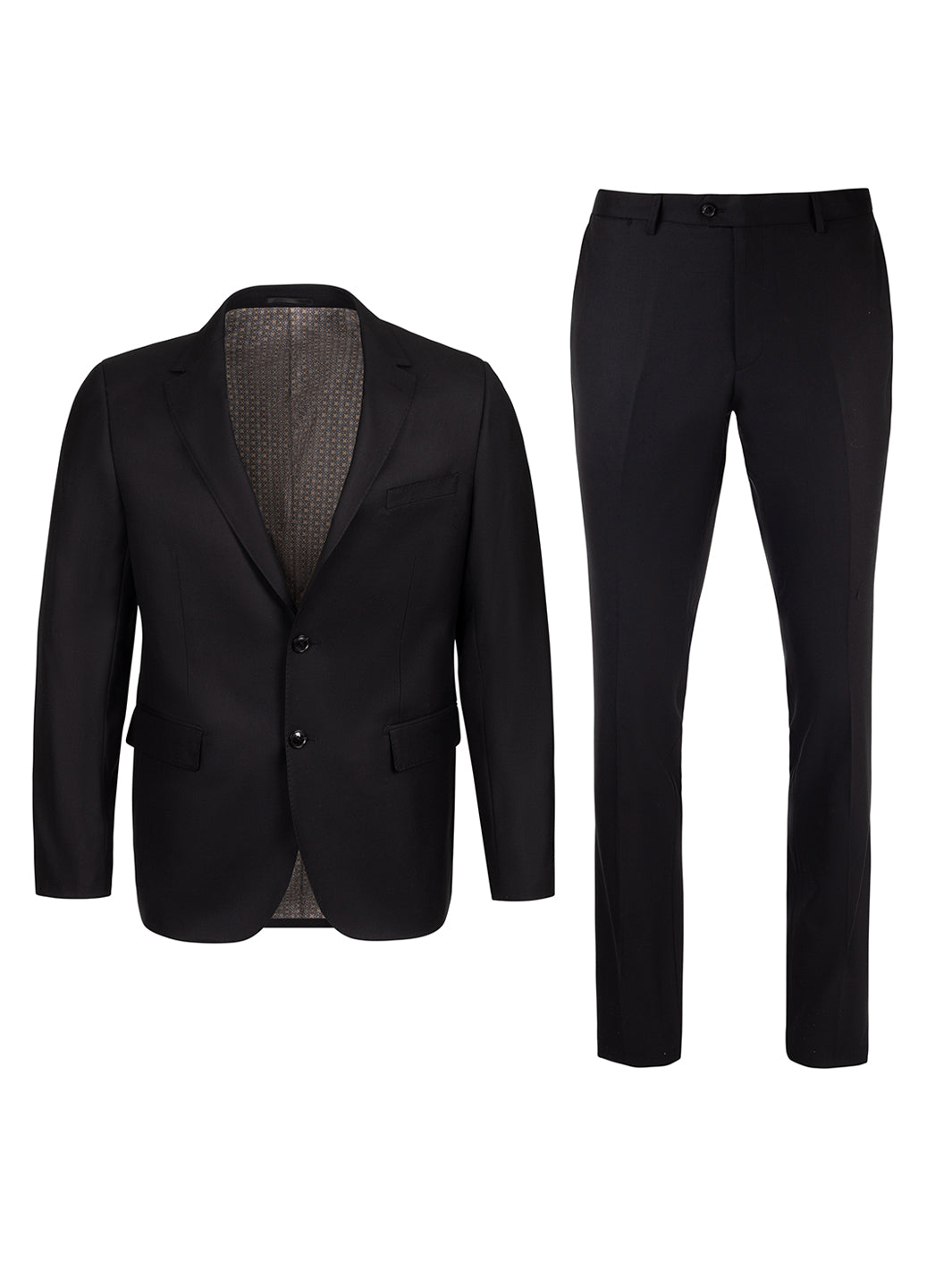 Men's Cardeliano Wool Suit Separate - Black