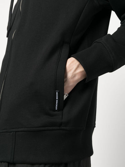 Dundas black zip hoodie