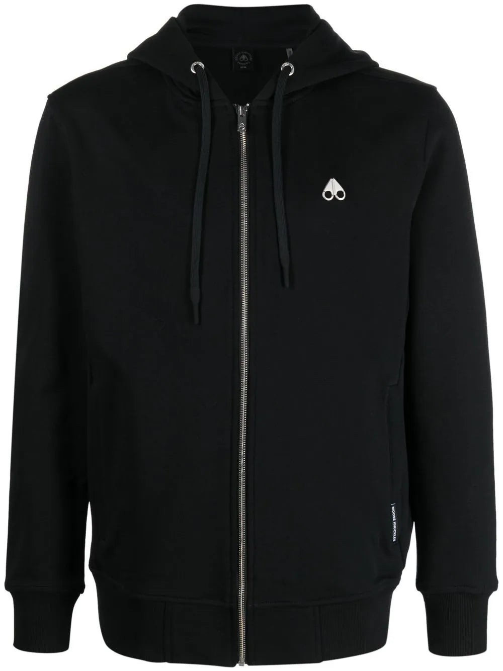 Men's Moose Knuckles Dundas Zip Hoodie - Black