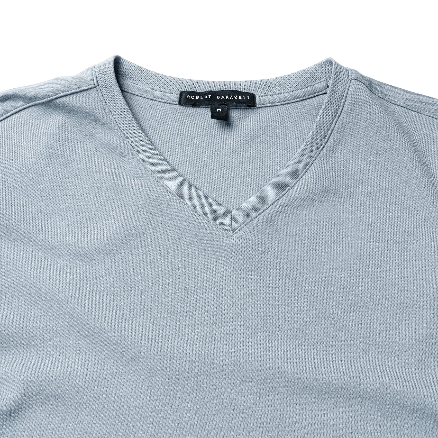 Men's Robert Barraket Georgia V-Neck T-shirt - Dover Blue – The His Place