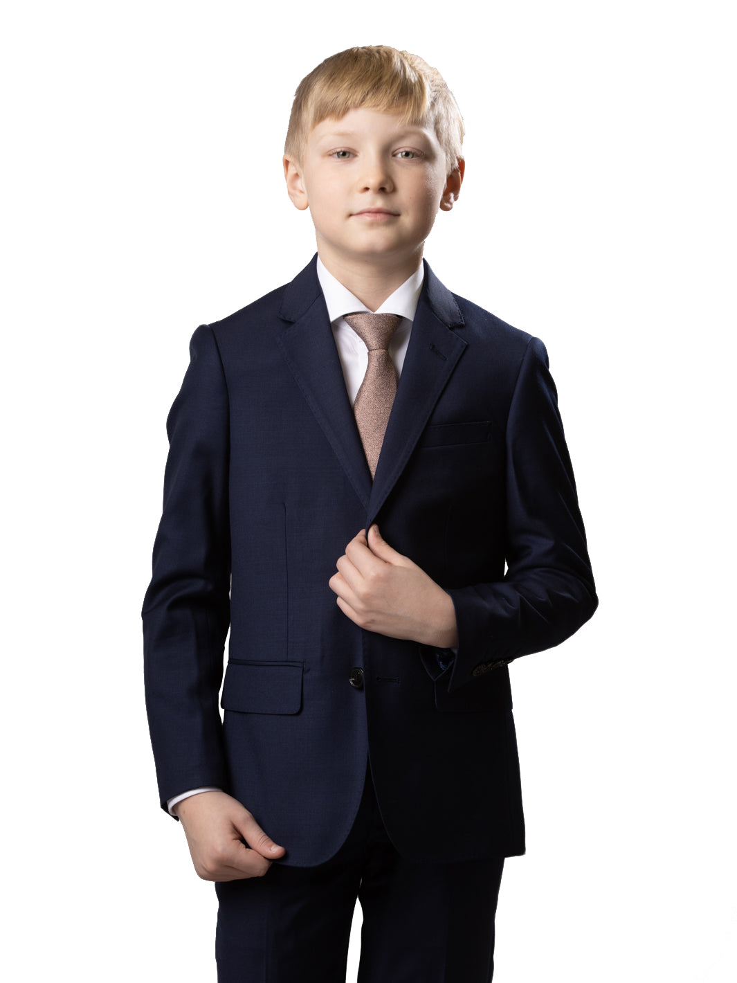 Boy's Centrion Wool Suit Separate - Dark Blue