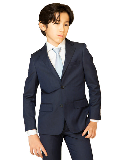 Boy's TR Suit Separate | Black-on-Blue