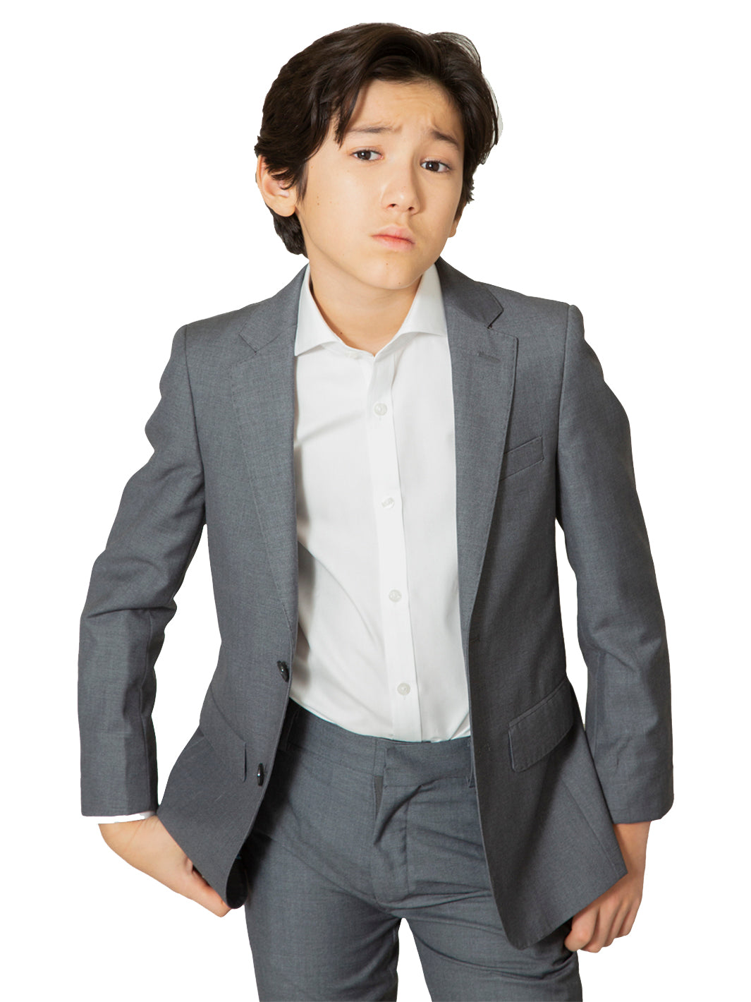 Boy's Tr Suit Separate | Grey