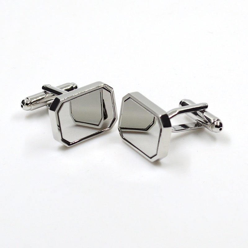 Tom Orr Silver Squared Cufflinks