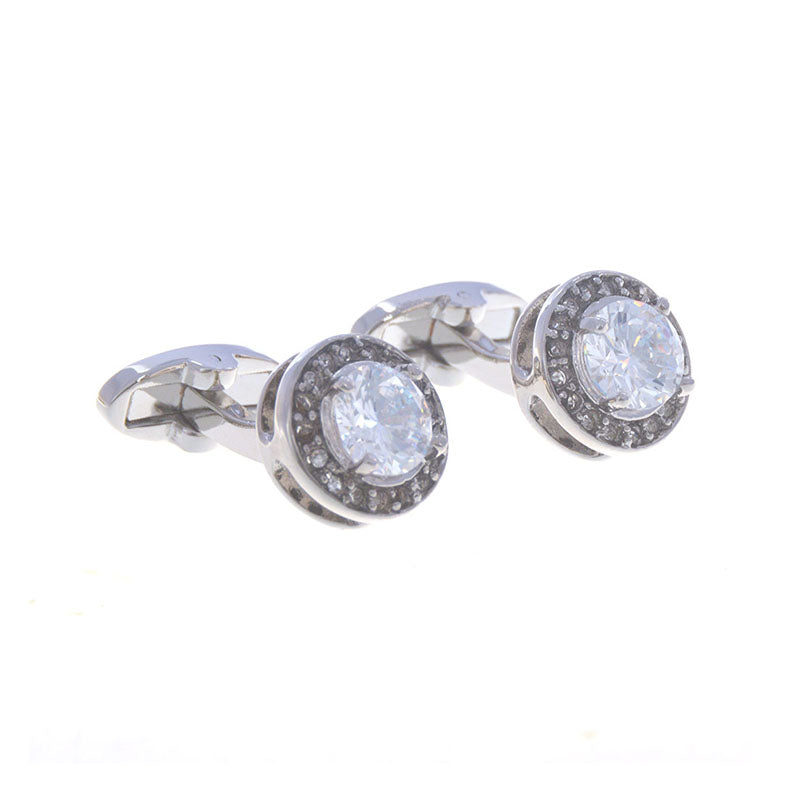 Tom Orr Silver Cufflinks - Round Silver