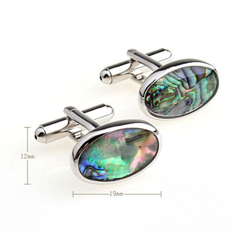 Tom Orr Round Squared Cufflinks - Multicolored