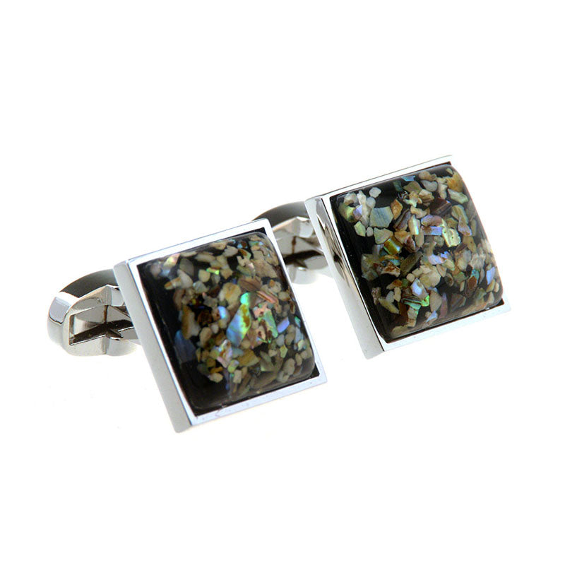 Tom Orr Round Square Cufflinks - Multicolored