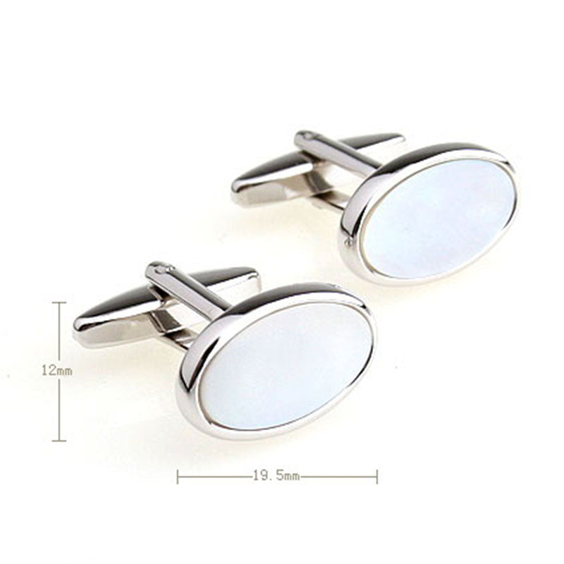 Tom Orr Silver Round Cufflinks - Silver