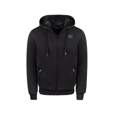 T.O. Collection Kid's Dulce Black X Style Hoodie with thumb hole - Black Fur
