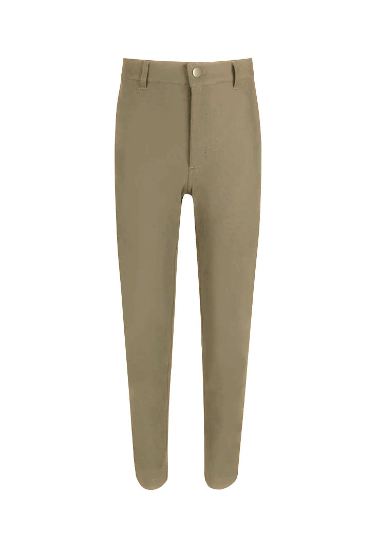 T.O. Men's 5-Pocket Performance Slim Pants - Beige