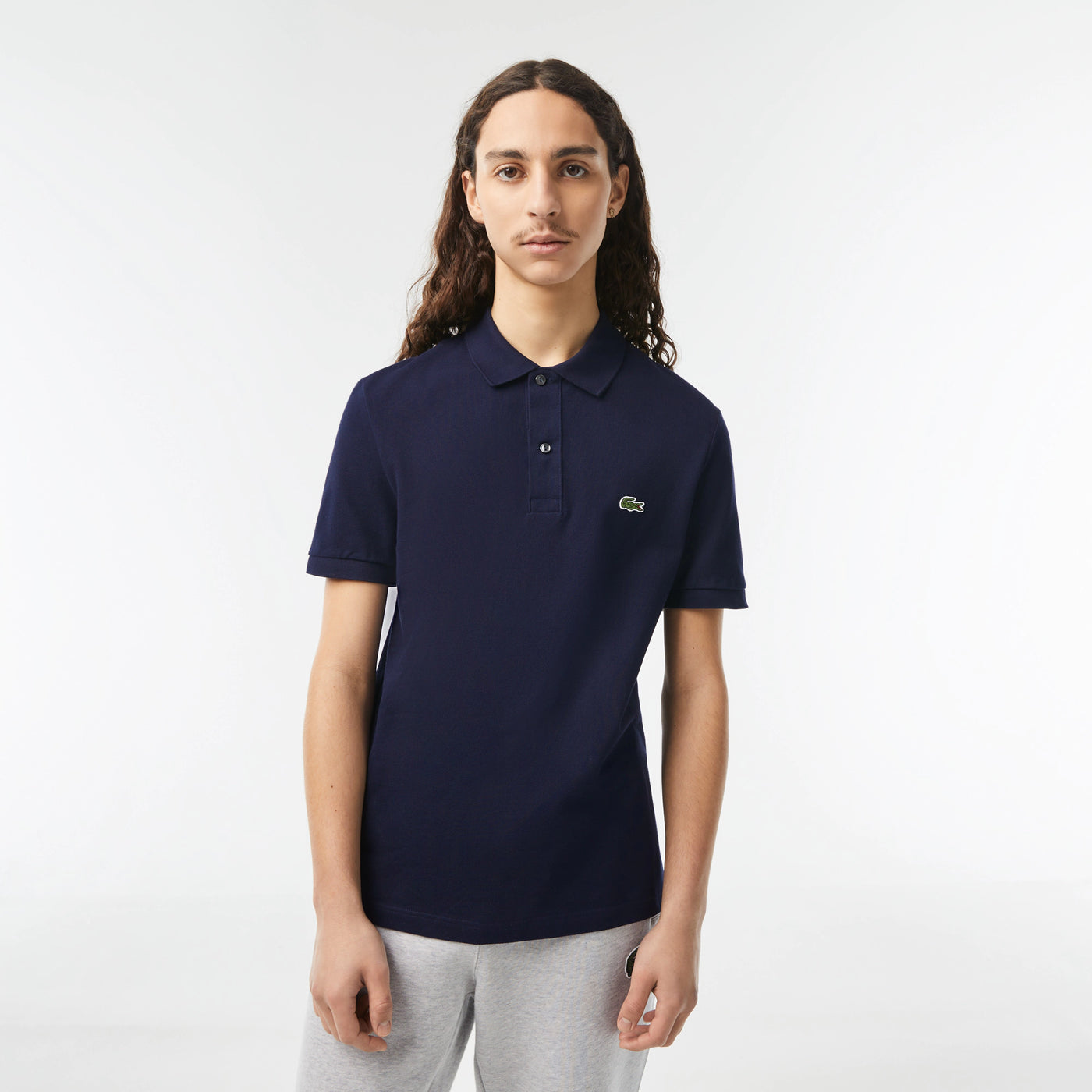 Men's Lacoste Slim Fit Polo Shirt - Navy