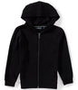 Psycho Bunny Boys Classic ARCHIE Zip Hoodie - Black