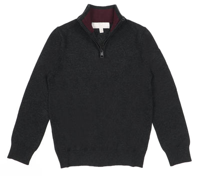 T.O. Collection Men's Quarter Zip Sweater