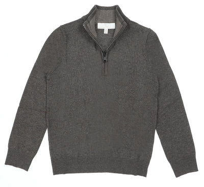 T.O. Collection Men's Quarter Zip Sweater