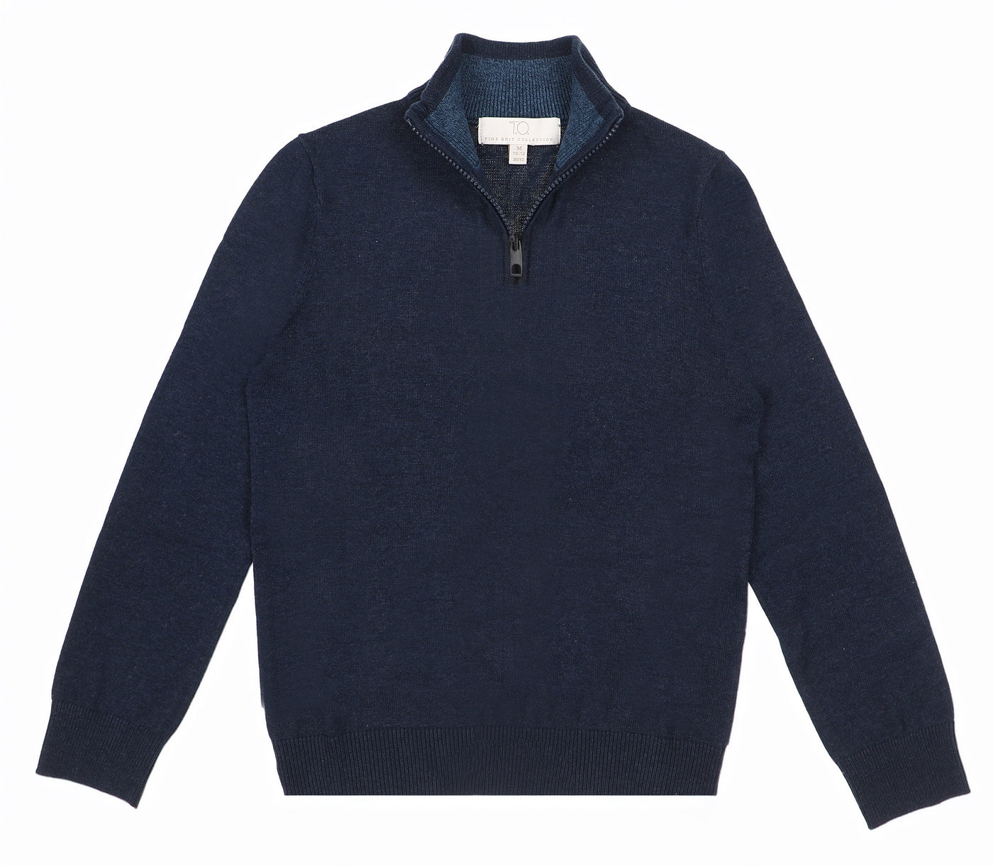 T.O. Collection Men's Quarter Zip Sweater