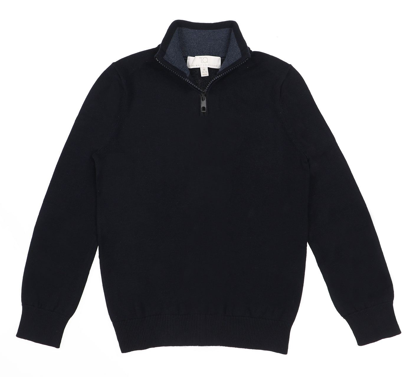 T.O. Collection Men's Quarter Zip Sweater