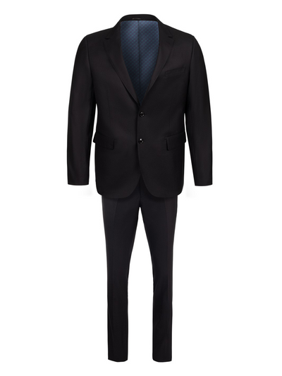 Men's Centrion Wool Suit Separate- Deep Black