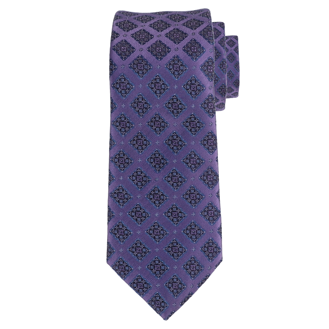 Boy's T.O. Collection Tie- Purple