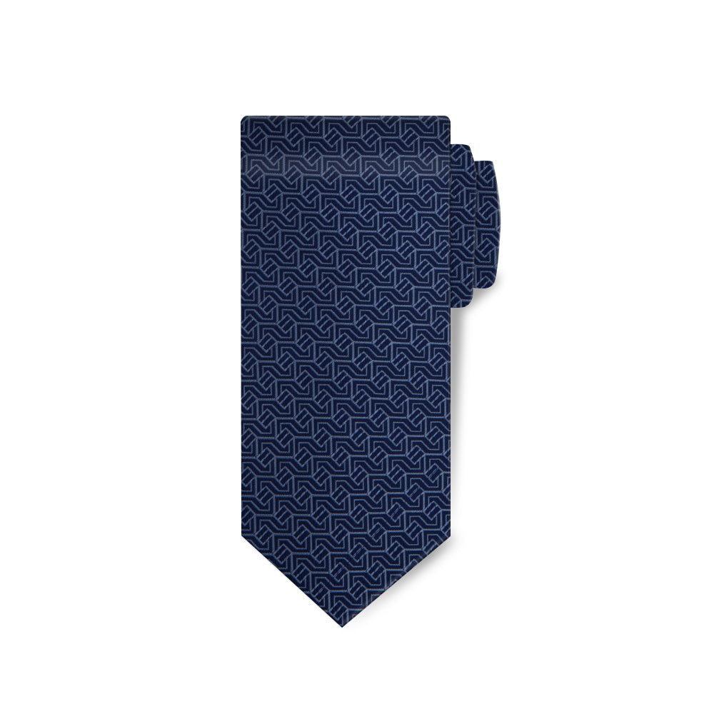 Titanium Mens Woven Echo Collection Tie
