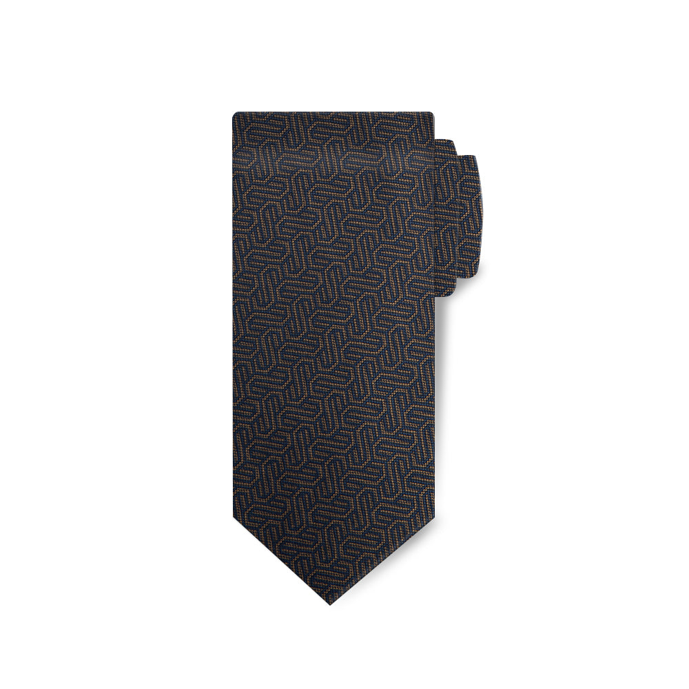 Titanium Mens Woven Violet Collection Tie