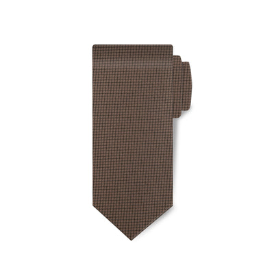 Titanium Mens Woven Doted Collection Tie