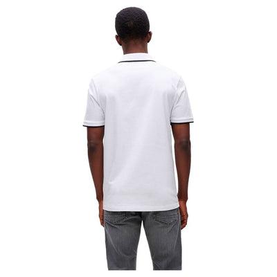 Men's Hugo Boss PasserTip Polo Shirt - White