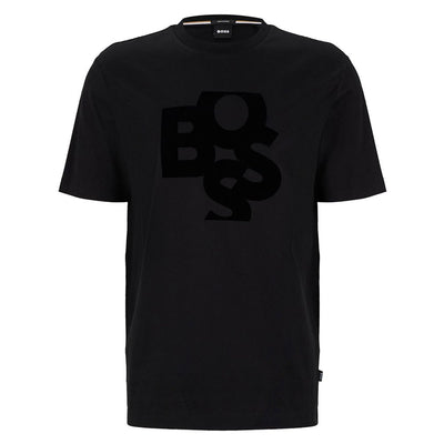 Men's Hugo Boss Tiburt 309 T-shirt - Black Logo