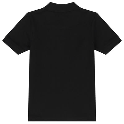 Boys Polo Shirt In Black