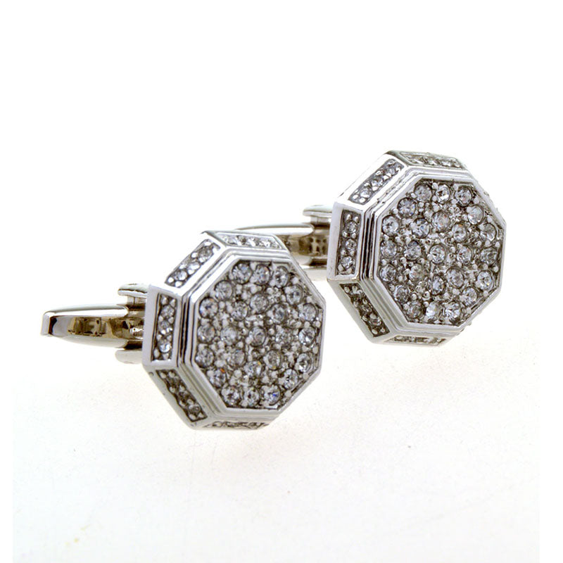 Tom Orr Silver Round Cufflinks