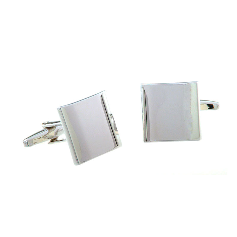 T.O. Collection - Silver Square Cufflink