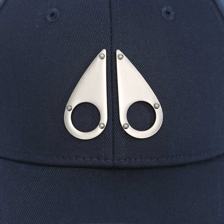 Moose Knuckles Fashion Logo Icon Cap - Navy – The His Place display picture 2
