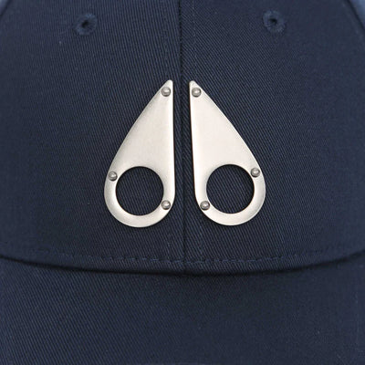 Moose Knuckles Fashion Logo Icon Cap - Navy