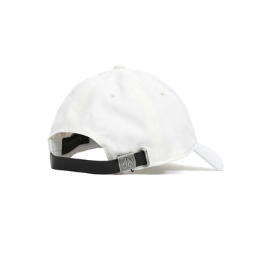 Moose Knuckles Fashion Logo Icon Cap - White