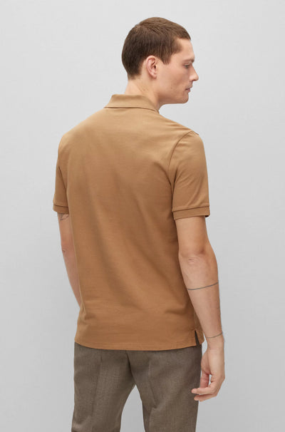Men's Hugo BossPallas Polo Shirt - Camel