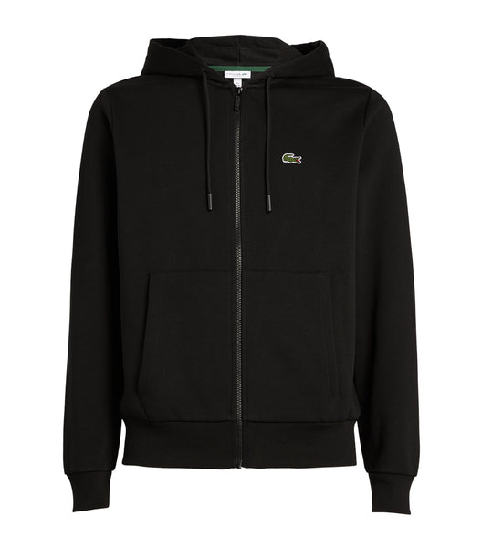 Men's Lacoste Zipup Sweatshirt - Black – The His Place