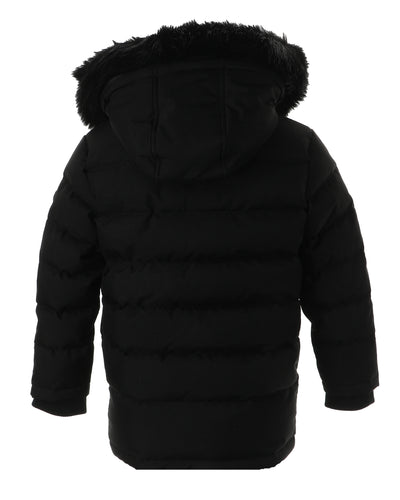 Black Nixon Coat with Black Fur