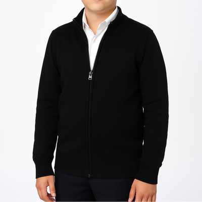 T.O. Collection Boy's Full Zip Sweater