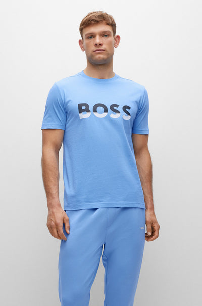 Men's Hugo Boss Tee 1 T-shirt - Blue