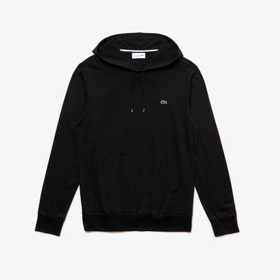 Men's Lacoste Tee-Shirt Hoodie - Black