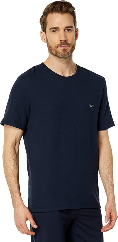 Waffle T-shirt In Navy