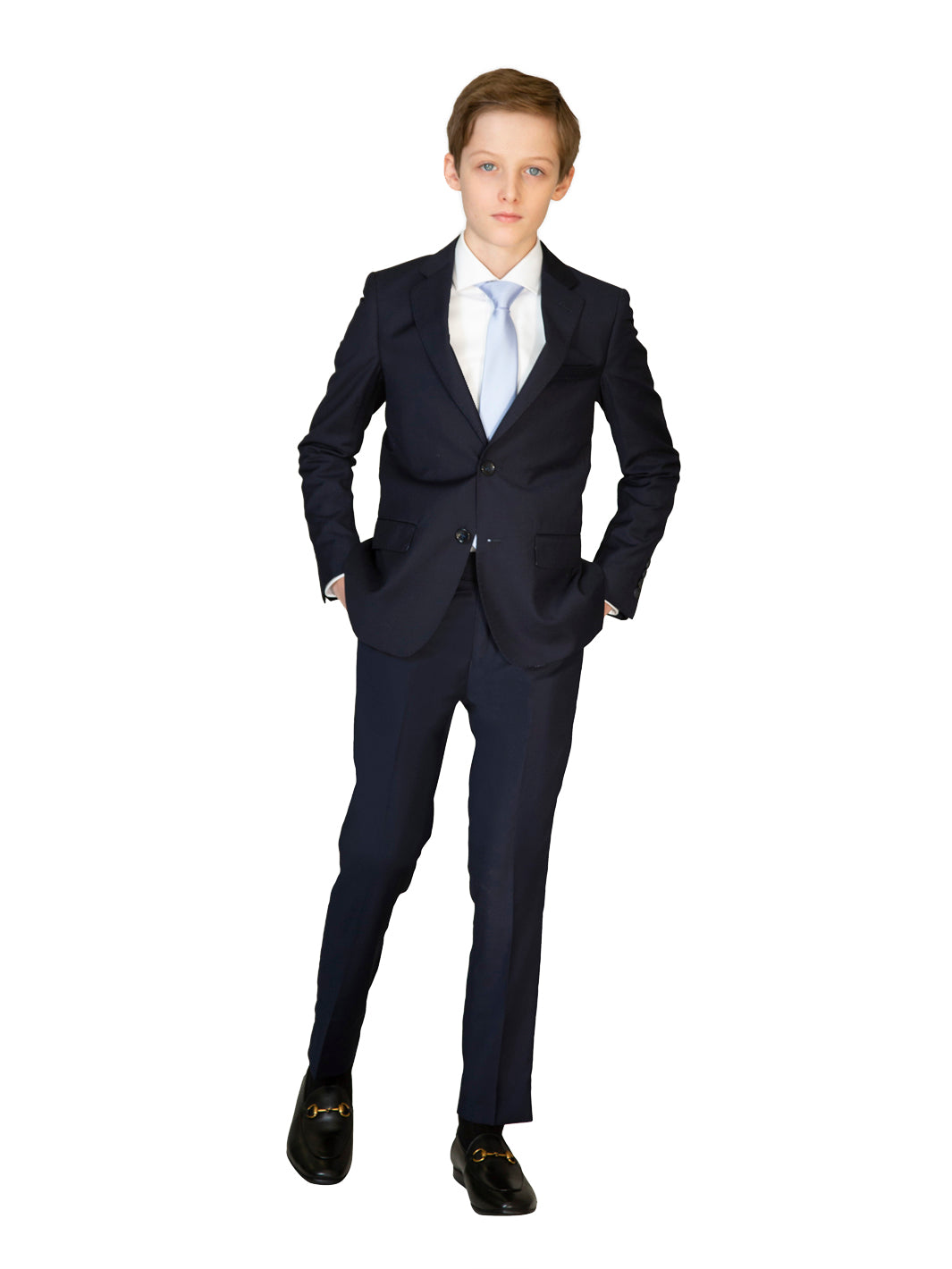Boy's TR Suit - True Navy – The His Place