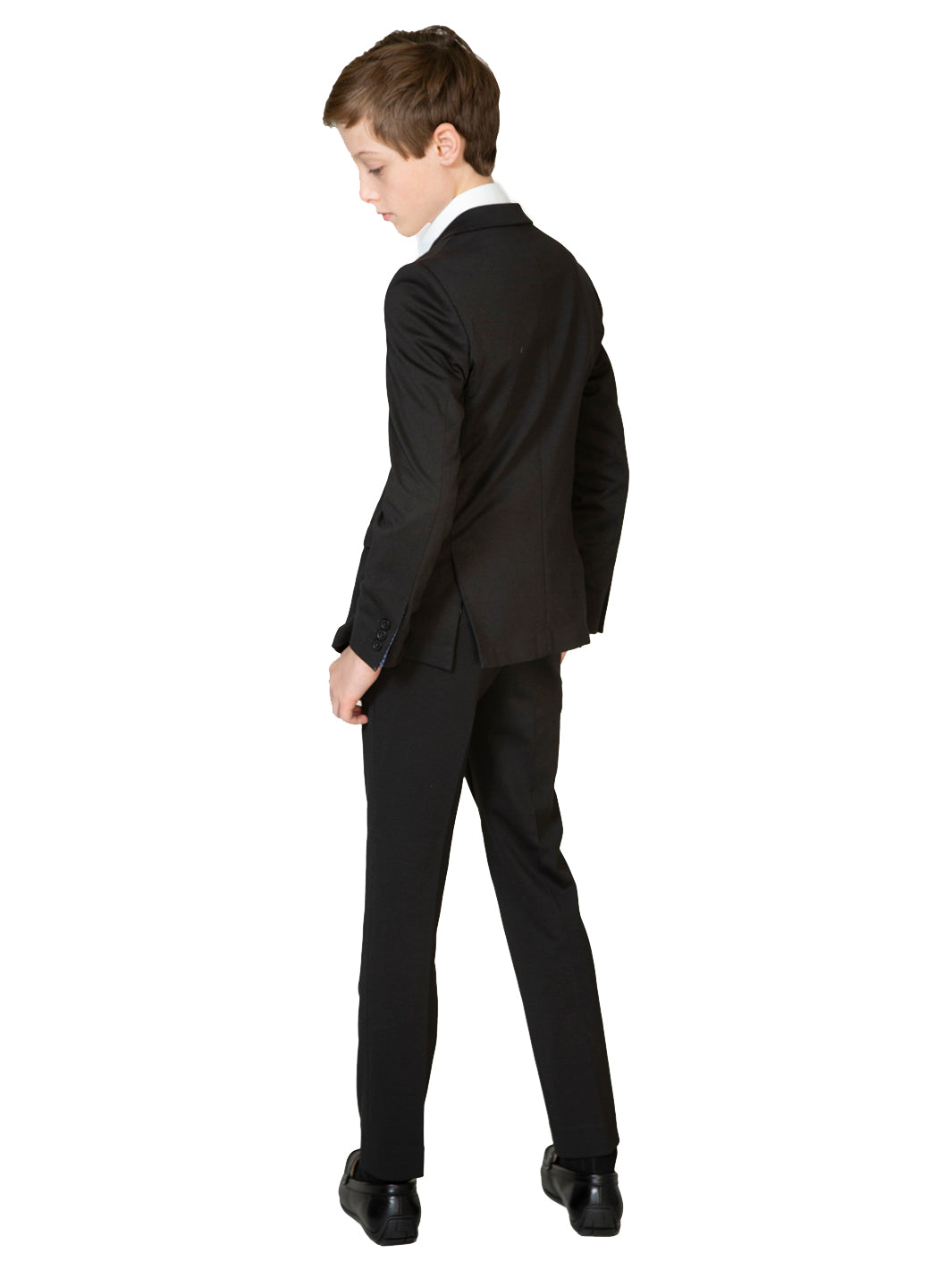 Boy's Soho Stretch Suit - Black