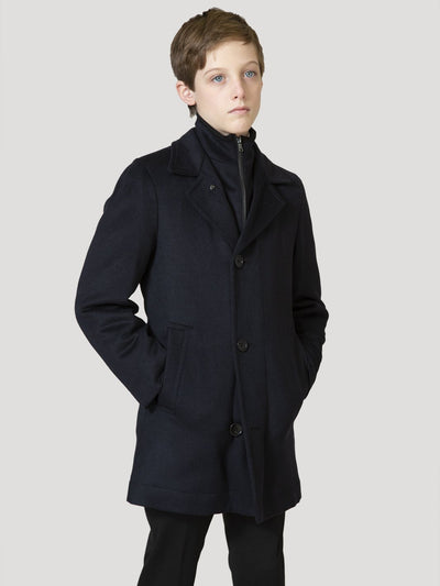 Orlando Wool Quilted Zipper Coat