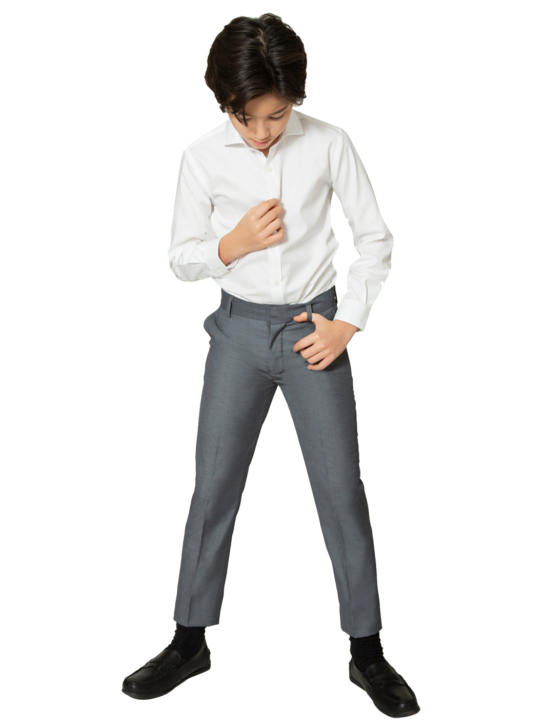 Boy's TR Pants - Grey Pants